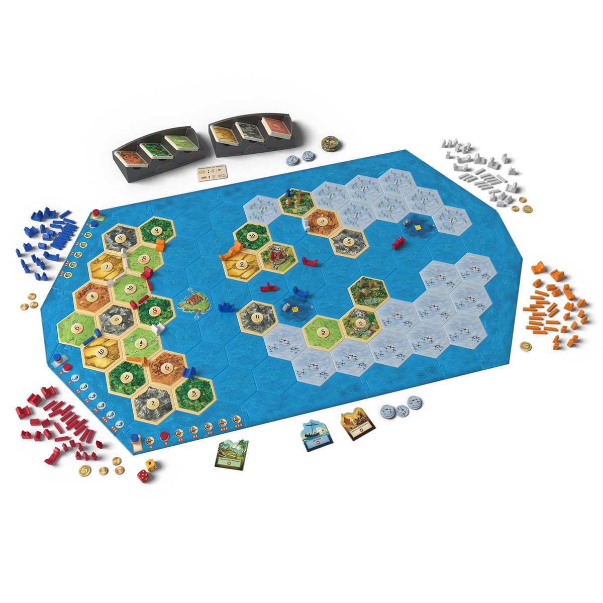 Catan Expansion: Explorers & Pirates (6th Edition)