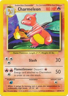 Charmeleon [Uncommon] #24/102 - Base Set Unlimited