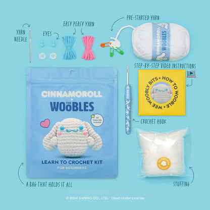 Cinnamoroll™ Crochet Kit x The Woobles