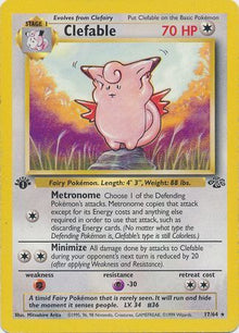 Clefable [Rare] #17/64 - Jungle [MP]