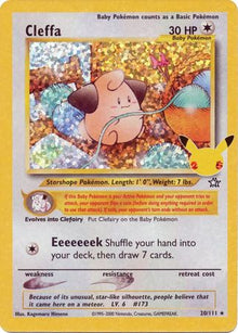 Cleffa [Holo Rare] #20/111 - Celebrations