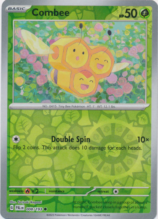 Combee [Reverse Holo] #008/193 - Paldea Evolved
