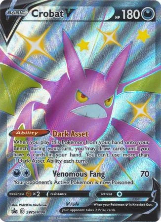 Crobat V [Shiny Promo] #SWSH098