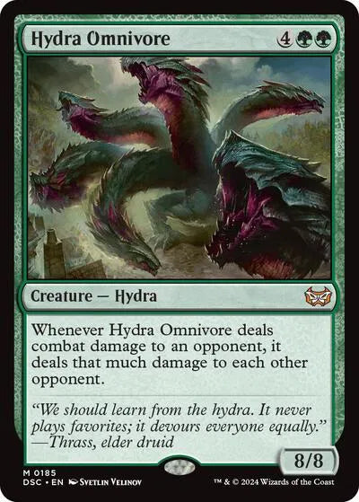 Hydra Omnivore - MTG Commander: Duskmourn: House of Horror M 185
