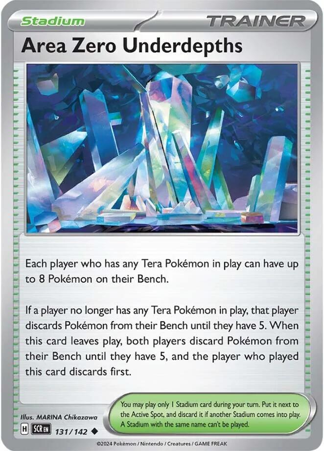 Area Zero Underdepths [Uncommon] #131/142 - Pokemon Stellar Crown