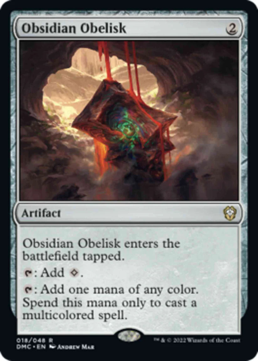 Obsidian Obelisk R 18 Commander: Dominaria United