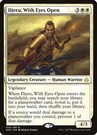 Djeru, With Eyes Open [Foil] - MTG Hour of Devastation R 10