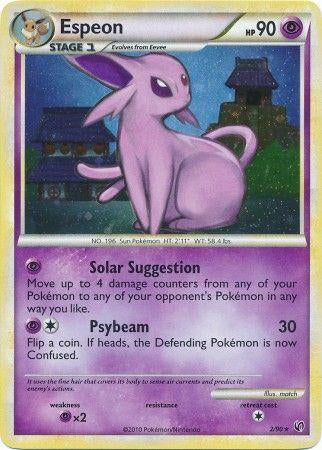 Espeon [Holo Rare] 2/90 - Pokémon Undaunted