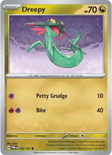 Dreepy [Common] #128/167 - Pokemon Twilight Masquerade