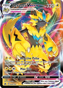 Zeraora VMAX [Ultra Rare] #054/159 - Pokemon Crown Zenith