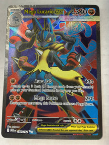 Mega Lucario Ex [Ultra Rare] #160/132 - Pokemon Mega Evolution