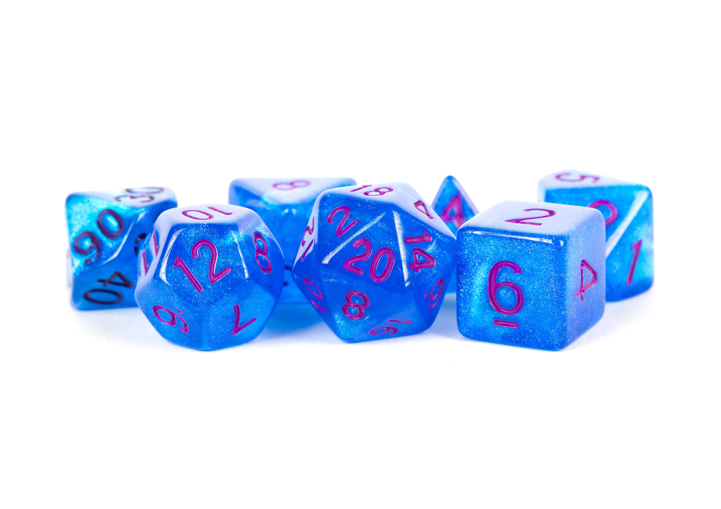 ACRYLIC 7 DICE SET
