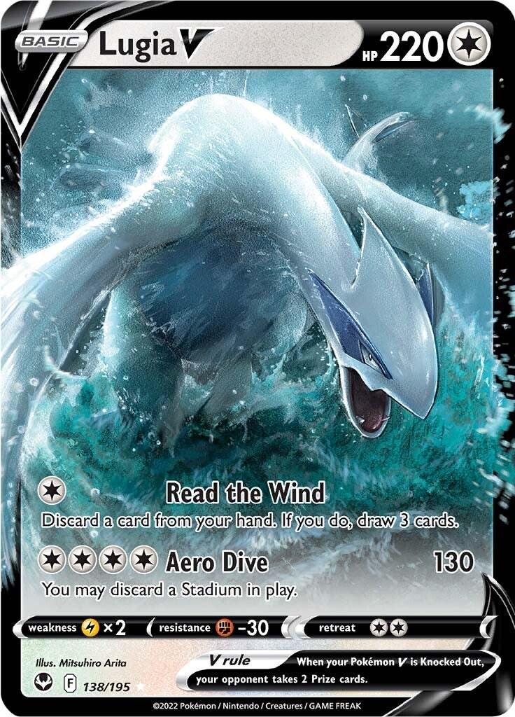 Lugia V [Ultra Rare Holo] #138/195 - Pokemon Silver Tempest