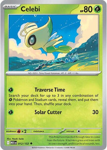 Celebi  [Uncommon] #012/132 - Pokemon Mega Evolution