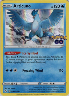 Articuno [Holo] #24 Pokemon Go