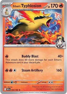 Ethan's Typhlosion [Holo Rare] #34 - Pokemon Destined Rivals