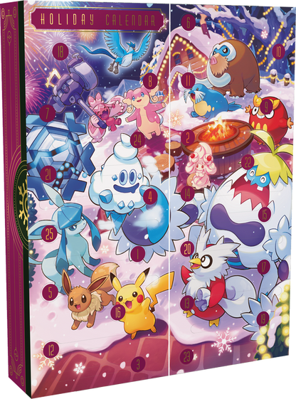 POKEMON HOLIDAY CALENDAR 2025