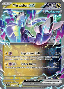 Miraidon Ex #122 Pokemon Temporal Forces - TEF