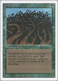 Wall of Wood - MTG Revised Edition C