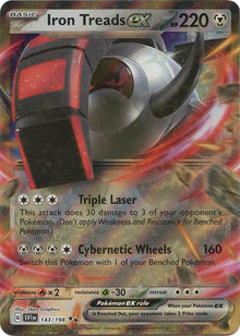 Iron Treads Ex #143 Pokemon Scarlet & Violet - SVI