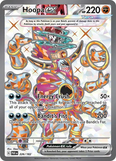 Hoopa ex [Ultra Rare] 226/182 - Pokémon Paradox Rift