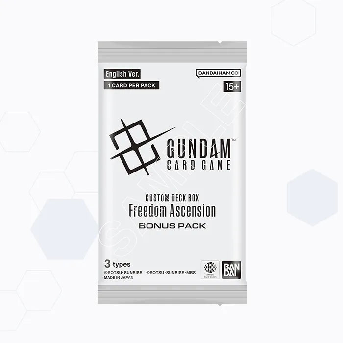 [Preorder] Gundam CG - SC-01 [SC01] Deck Build Box Freedom Ascension