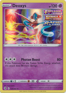 Deoxys [Holo Rare] #120/264 - Fusion Strike