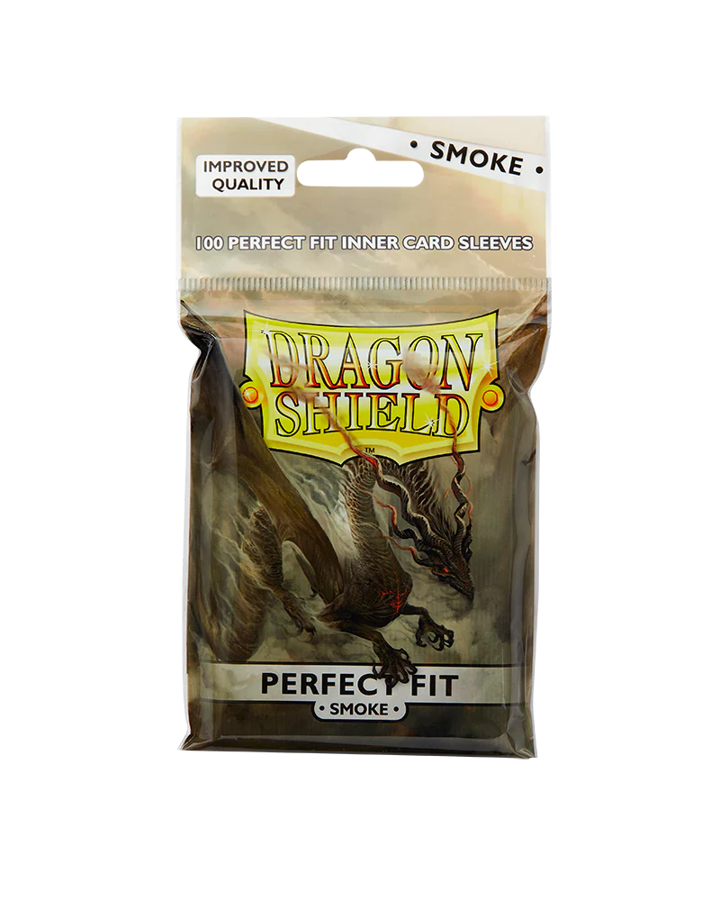 [Dragon Shield] Standard Size - Perfect Fit - Smoke - 100ct