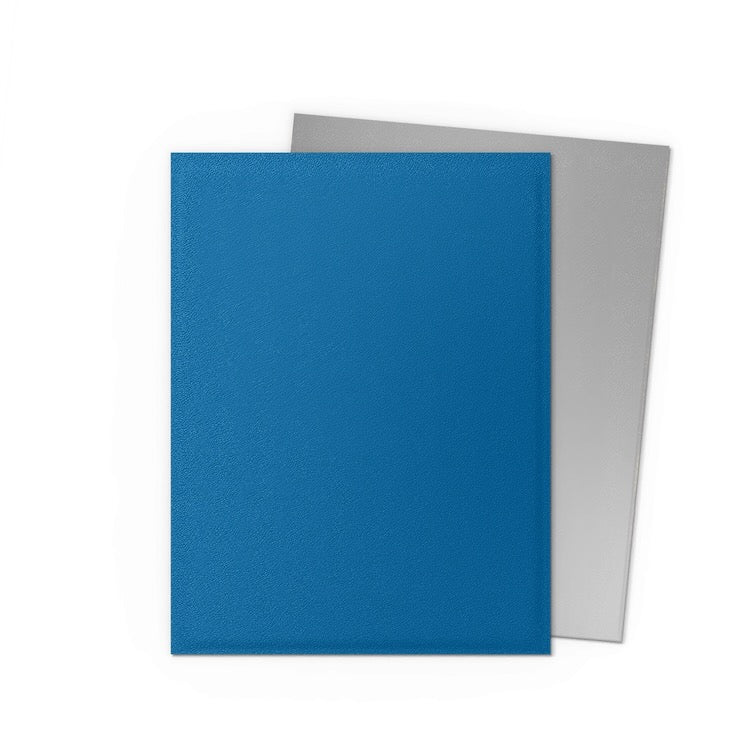 [Dragon Shield] Cobalt & Silver - Matte Dual Sleeves - Standard Size - 100ct
