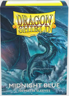 Dragon Shield: Matte Midnight Blue Sleeves (100ct)
