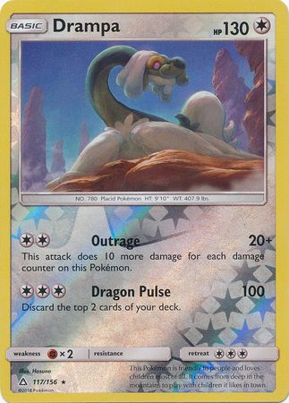Drampa [Reverse Holo] #117/156 - Ultra Prism