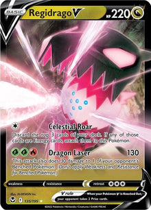Regidrago V [Ultra Rare] #135/195 - Silver Tempest