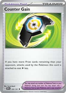 Counter Gain [Uncommon] #169/191 - Pokemon Surging Sparks