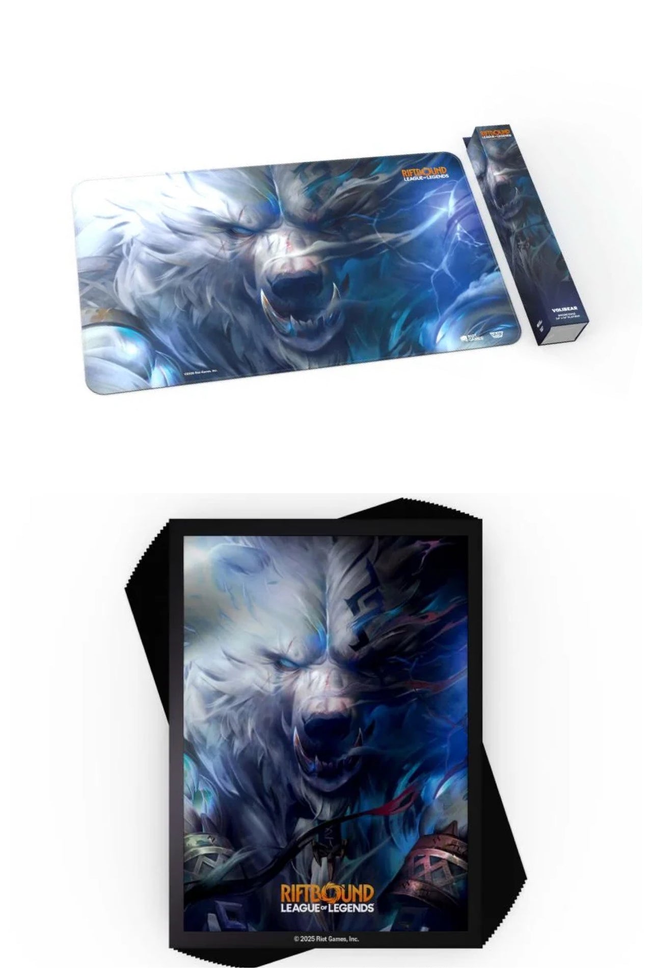 RIFTBOUND -  VOLIBEAR ART SLEEVES + PLAYMAT BUNDLE [PREORDER]