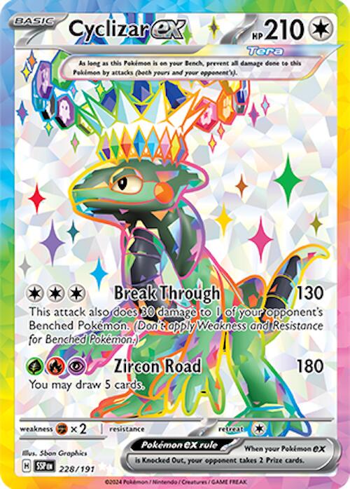 Cyclizar ex [Ultra Rare] 228/191 - Pokémon Surging Sparks