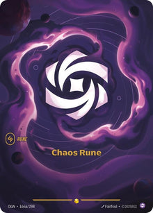 Chaos Rune [Alternate Art] 166a/298 - Riftbound Origins