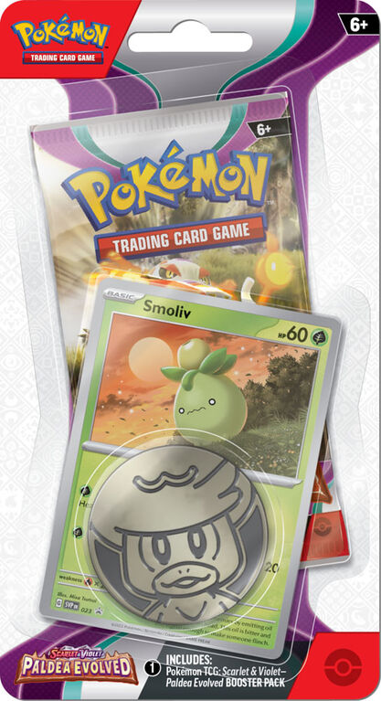 Pokemon: Scarlet & Violet - Paldea Evolved Checklane Blister