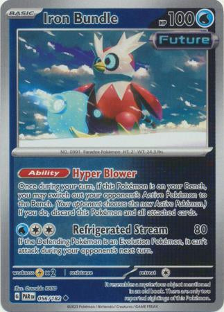 Iron Bundle [Reverse Holo Uncommon] #056/182 - Pokemon Paradox Rift