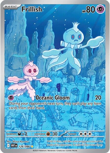 Frillish [Illustration Rare] #126/086 - Pokemon White Flare
