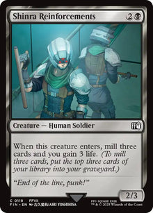 Shinra Reinforcements [Foil] #118 Magic Final Fantasy