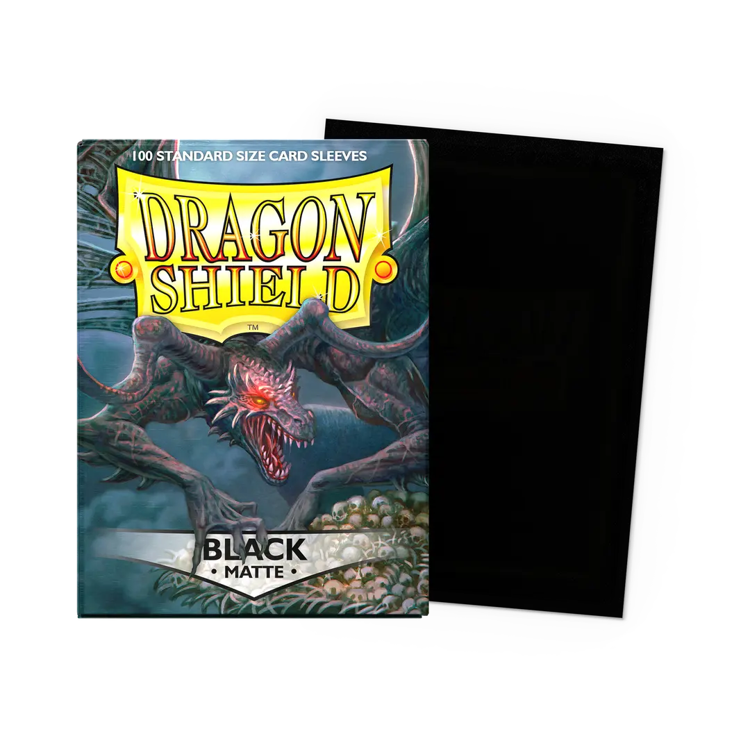 Dragon Shield - Black - Matte Sleeves