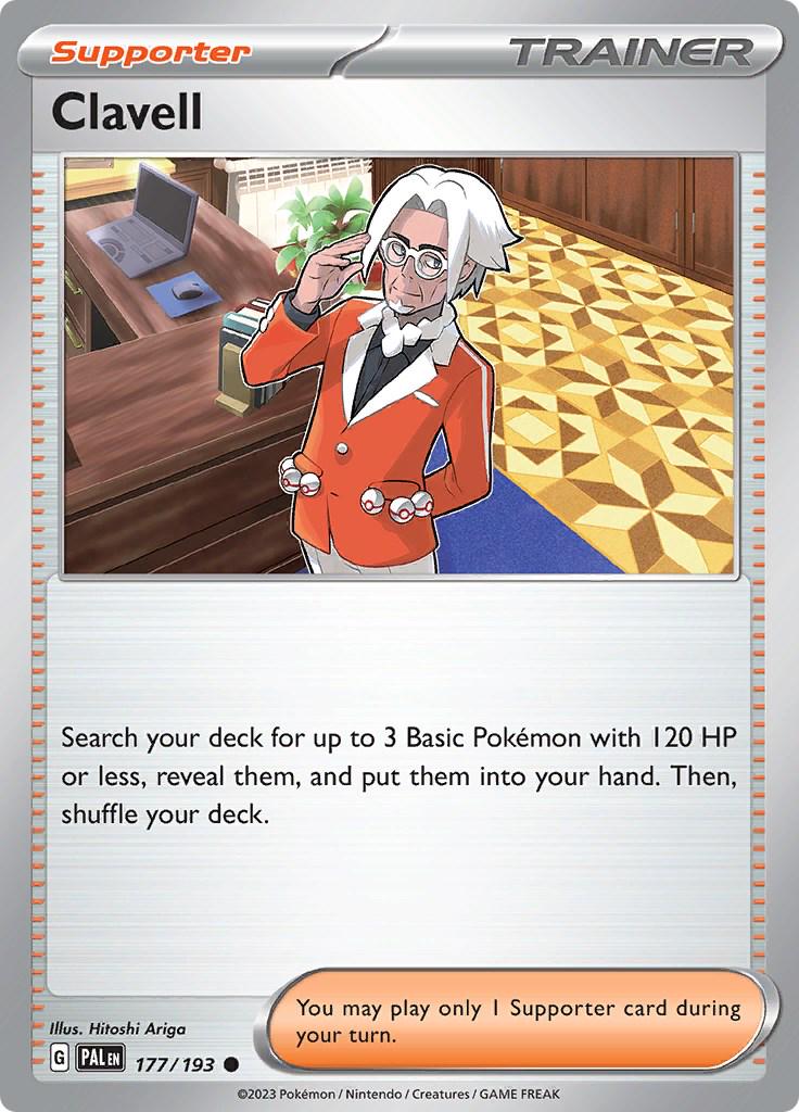 Clavell [Common] #177/193 - Pokemon Paldea Evolved