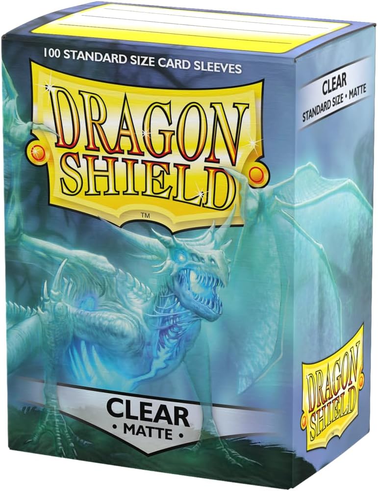 Dragon Shield - Clear - Matte Sleeves