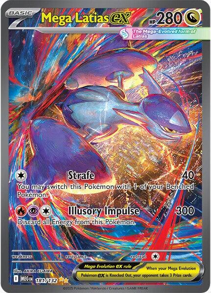 Mega Latias Ex [Special Illustration Rare] #181/132 - Pokemon Mega Evolution