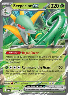 Serperior Ex #3 Pokemon Black Bolt