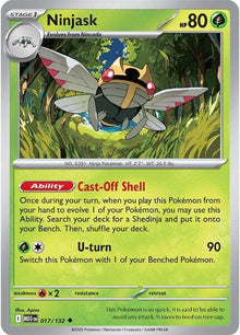 Ninjask [Uncommon] #017/132 - Pokemon Mega Evolution