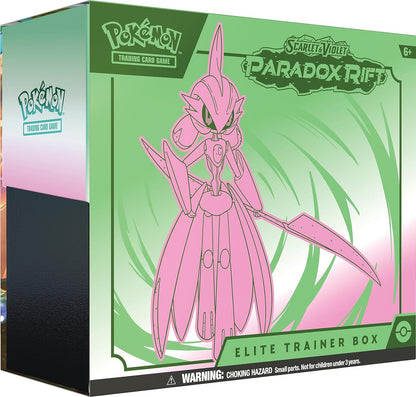 Pokemon: Scarlet and Violet - Paradox Rift Elite Trainer Box (Iron Valiant)