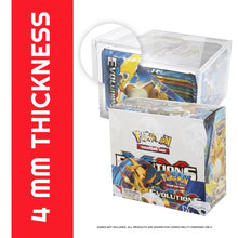 Pokemon Booster Box w/ Sliding Lid Anti-UV - Acrylic Protector 4.0MM