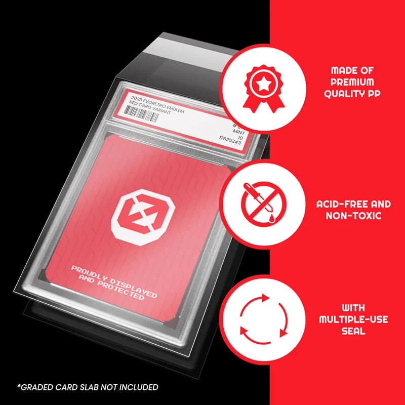 [EVORETRO] PSA Graded Card Sleeves (pack of 100)