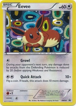Eevee [Holo Promo] #BW94 [MP]